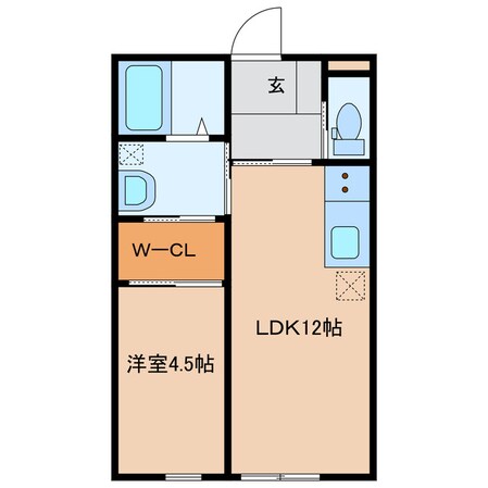 BOX-M EASTの物件間取画像